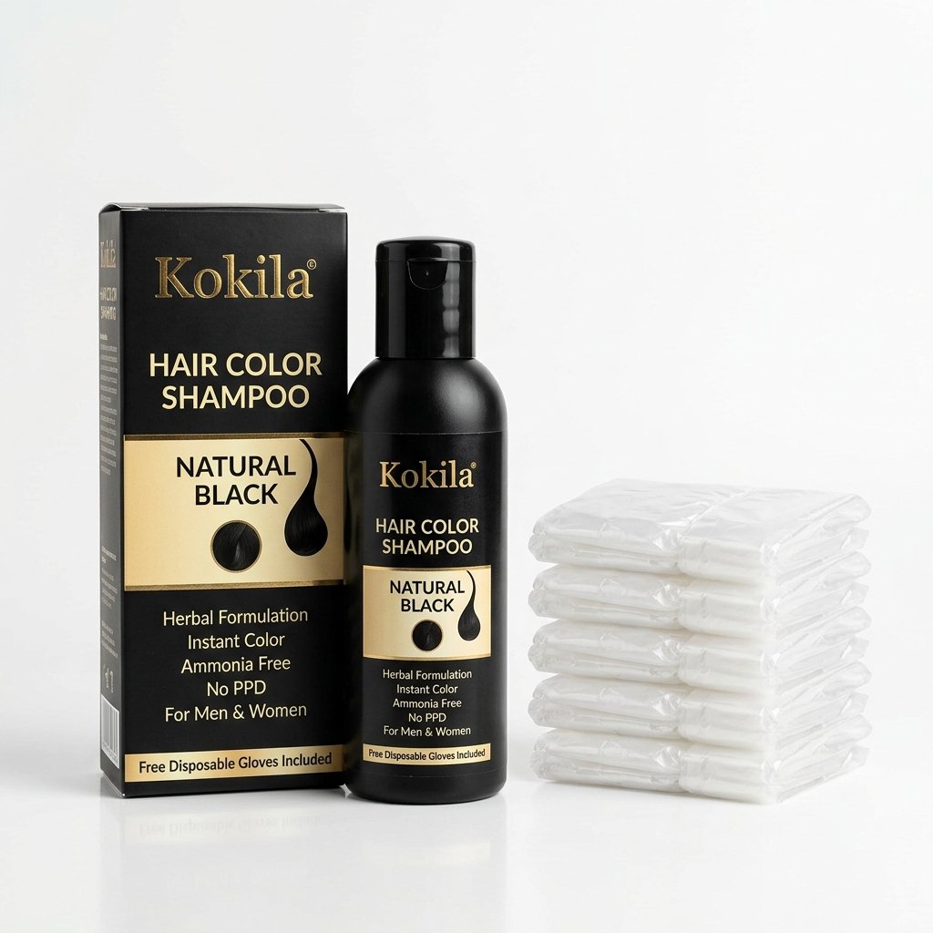 Natural Black + Gloves